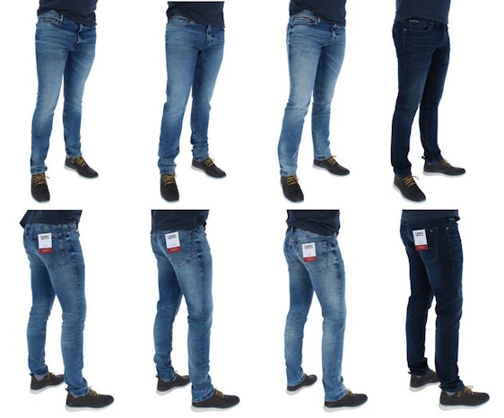 Tommy Hilfiger Herren Jeans Skinny & Slim & Slim Tapered