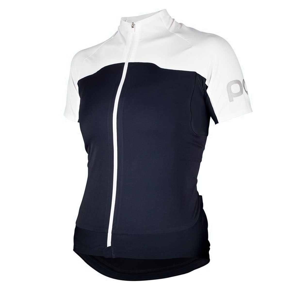 POC Damen kurzarm Radsport Trikot 2016 AVIP Dunkelblau Schwarz-Hydrogen Weiß, XS