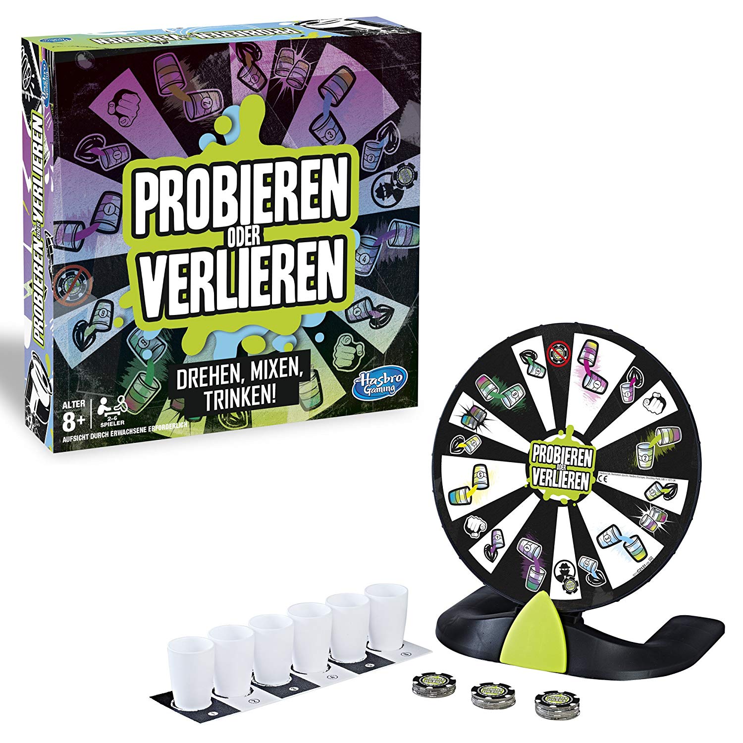 Hasbro Spiele C2131100 Probieren Oder Verlieren Partyspiel für 8,59 EUR