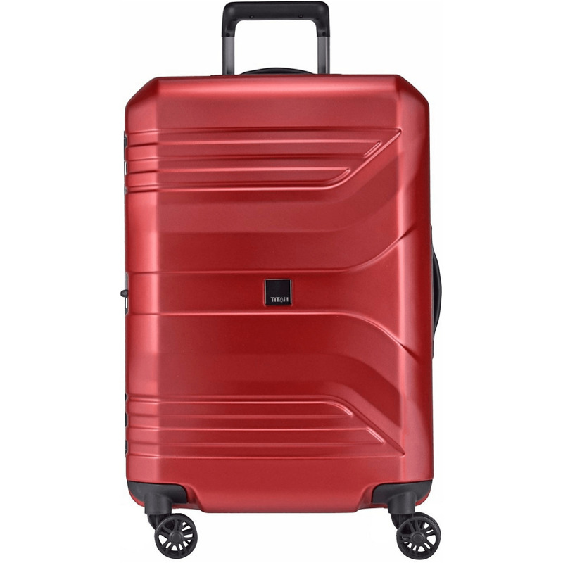 Aktion: Titan Prior 4-Rollen-Trolley 77 cm sunset red 55% günstiger