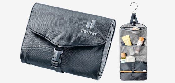 Deuter Washbag für 19€ - Kulturbeutel, aufhängbar, leichte 110g, Clip-Verschluss