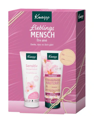 Kneipp Lieblingsmensch Geschenkset mit Bodylotion und Duschbalsam 2x200ml für 3,59€(statt 8,99€)