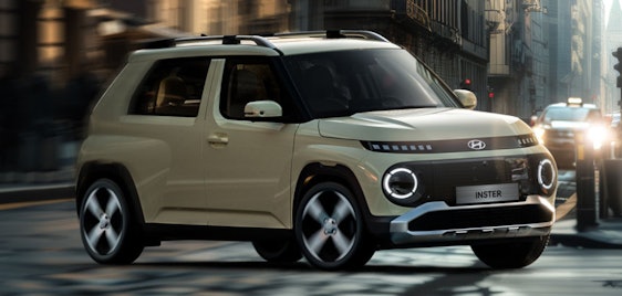 Hyundai Inster für 120€ monatlich + 1.440€ Zusatzkosten – Elektro-SUV, 370km Reichweite, Schnellladung