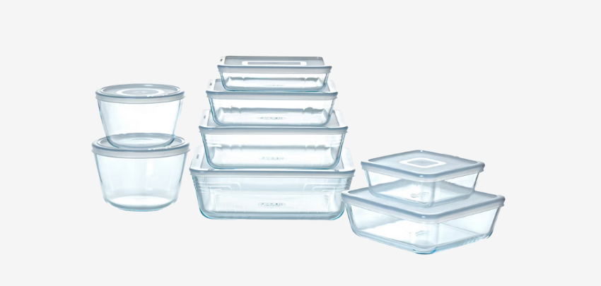Pyrex Cook &amp; Freeze für 49€ - 8-tlg. Glasgefäß-Set, ofen- und mikrowellenfest 