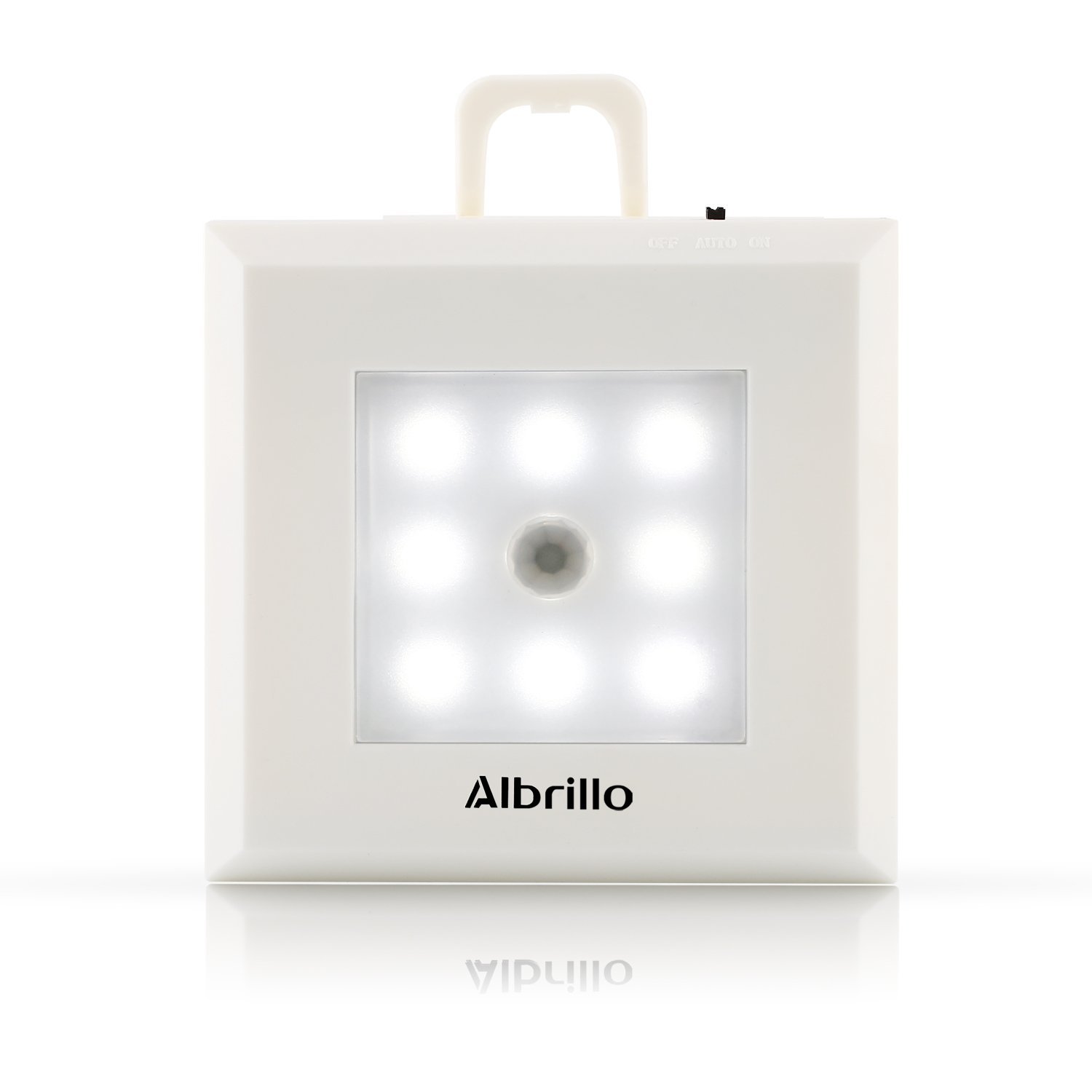 Albrillo LED Nachtlicht mit Bewegungsmelder 8 LEDs für nur 4,99€ [Plus Produkt]