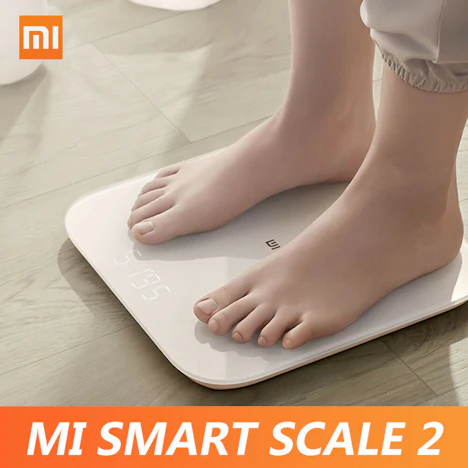Xiaomi Mi Smart Scale 2 BT5.0 Body Personenwaagen Fitness Waage APP LED Ohne BMI