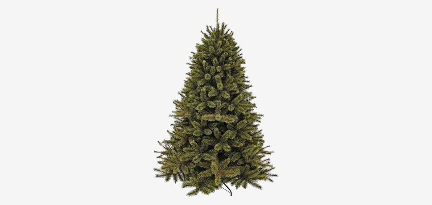 Triumph Tree Weihnachtsbaum für 138€ - 155 cm Höhe, 618 Zweige, schwer entflammbar