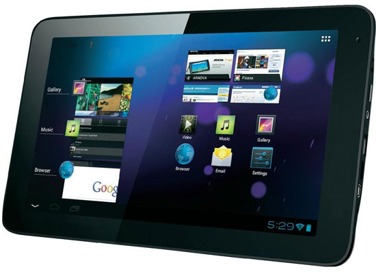 Archos Arnova 10d G3 10,1 Zoll Tablet mit Android 4.0, mini-HDMI, USB für 101€ 