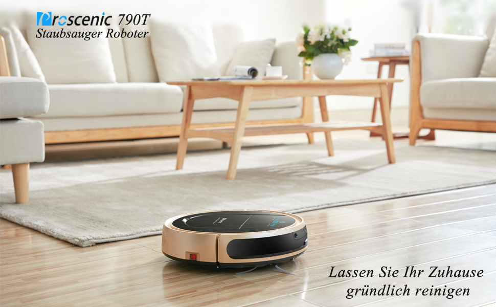 25% Rabatt auf Proscenic 790T Saug- und Wischroboter mit App und Alexa Steuerung, bei Amazon