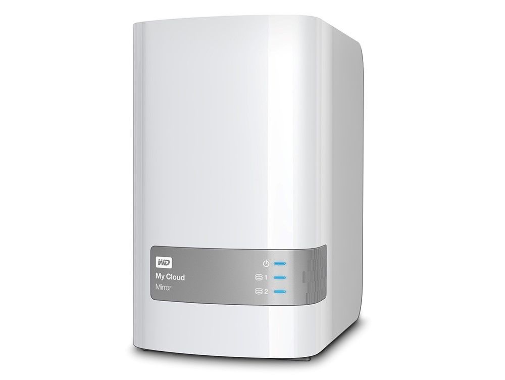 WD My Cloud Mirror NAS mit 4TB mit USB3.0 und LAN für 219€ - Externe Festplatte mit Netzwerkfunktion