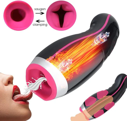 Für IHN: Masturbator mit Vibration, Saugfunktion und Heizung