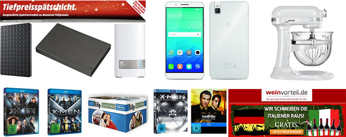 Highlight-Angebote: Die 5 besten Schnäppchen am 02.07.2016