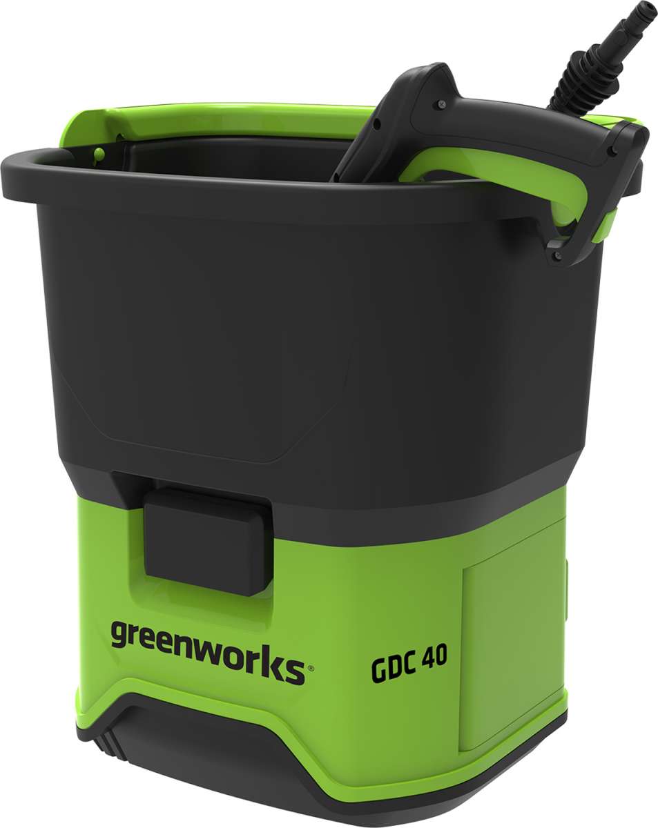 Greenworks GDC40 für 44€ - Hochdruckreiniger mit max. 70 bar, für 40V Akkusystem