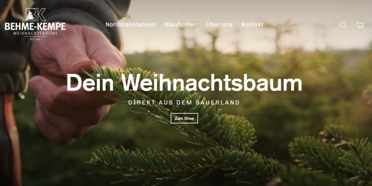 Weihnachtsbaum vorbestellen mit 10% Rabatt