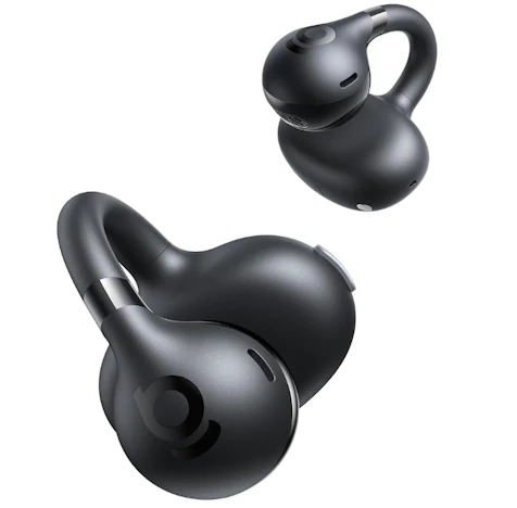 Baseus BC1 Open Ear Kopfhörer, Ohrclip mit Beeindruckender Klang, Adaptiver Bassverstärkung, Bluetooth 6.0, Geräuschunterdrückung bei Anrufen