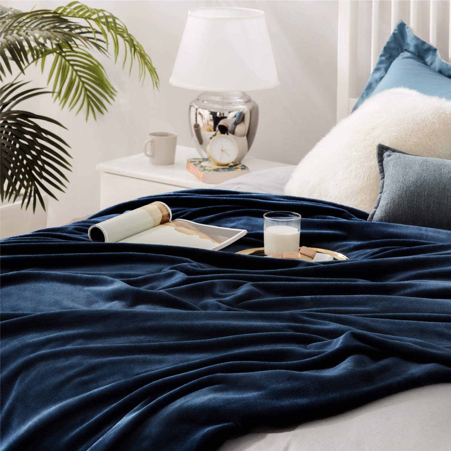 40% Rabatt auf Weiche warme Kuscheldecke Fleecedecke in versch. Farben&amp;Größen