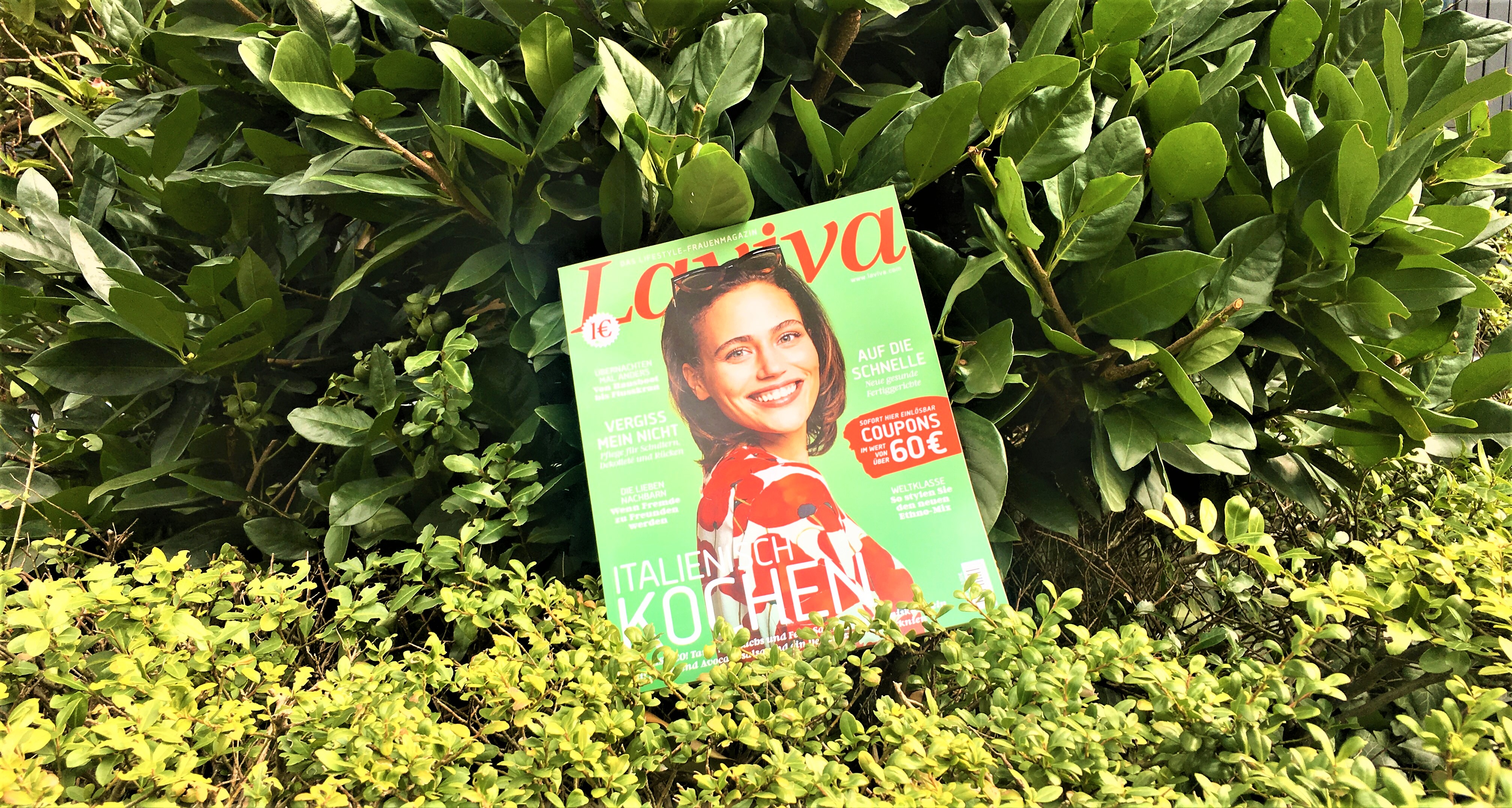 Laviva Coupons für 1€ – Zeitschrift mit Einkaufs-Gutscheinen im Wert von 60€