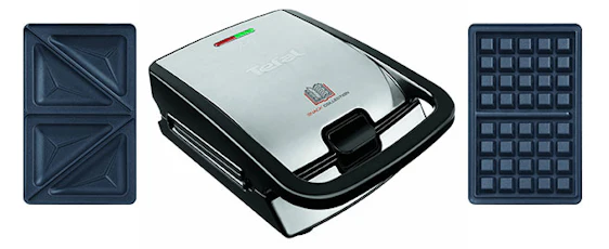Tefal SW852D Snack Collection - Multifunktionsgerät für Waffeln und Sandwiches für 59€