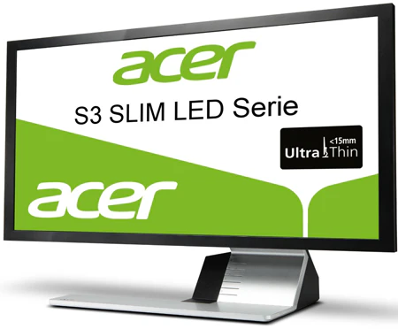Acer S273HLAbmii für 172€ als Warehouse Deal - 27" Slim-LED Monitor