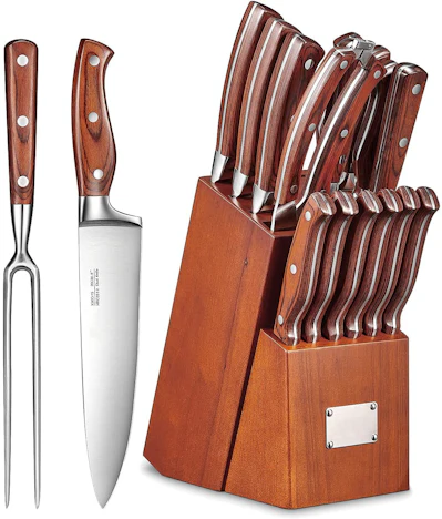 30€ Rabattgutschein Messerblock Set 16-TLG