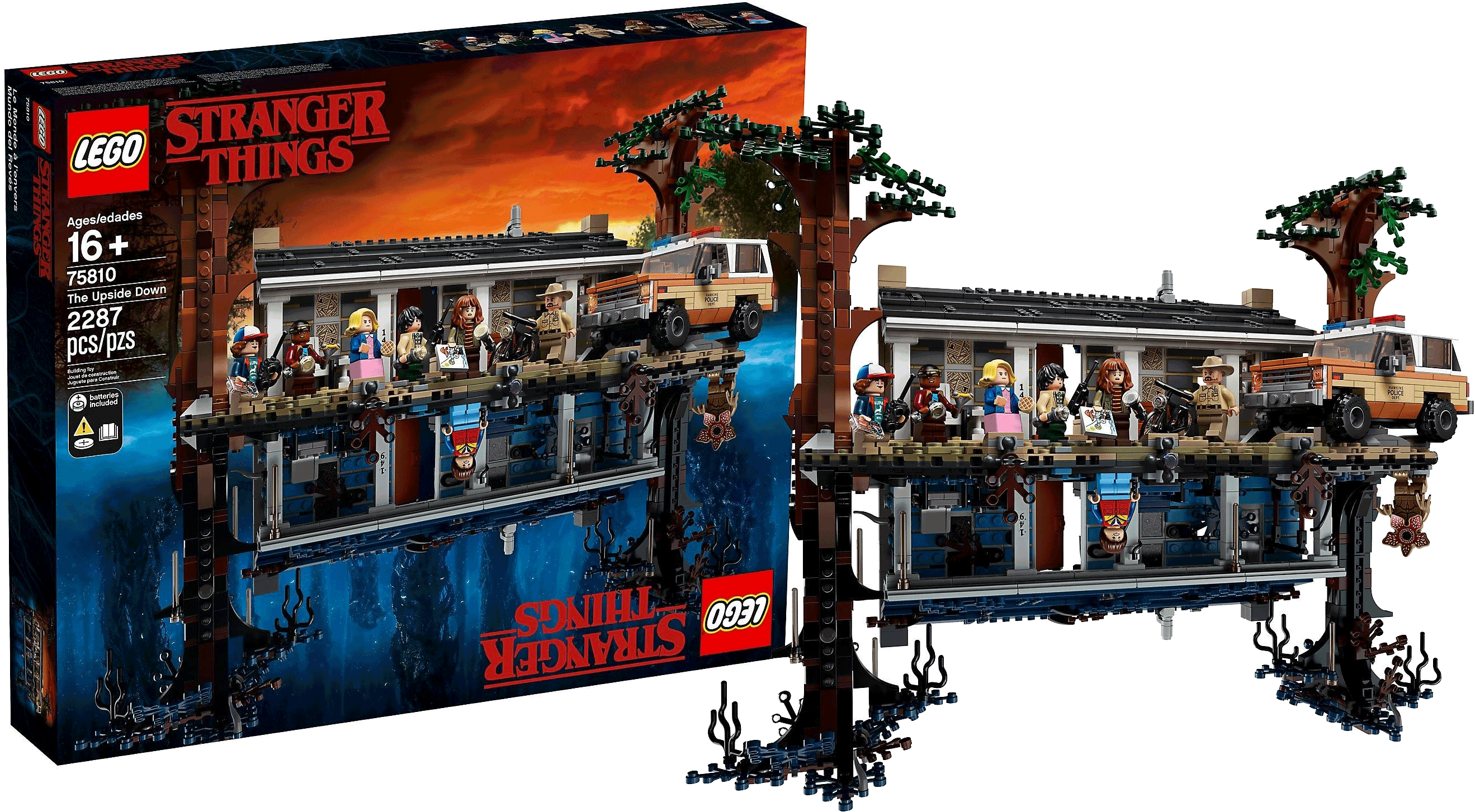 Lego Stranger Things: The Upside Down (75810) für 160€ - Set mit 2.287 Teilen
