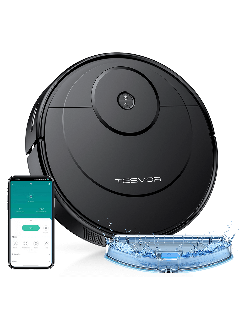 Tesvor A1 Saugroboter 2 in 1 Saugen und Wischen für 119€ (statt 169 €) 