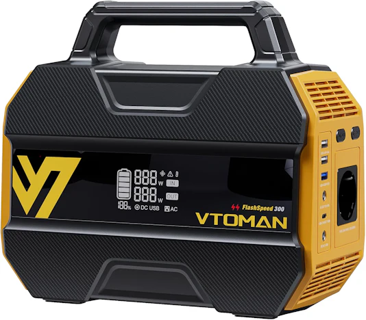 VTOMAN FlashSpeed 300 Tragbare Powerstation