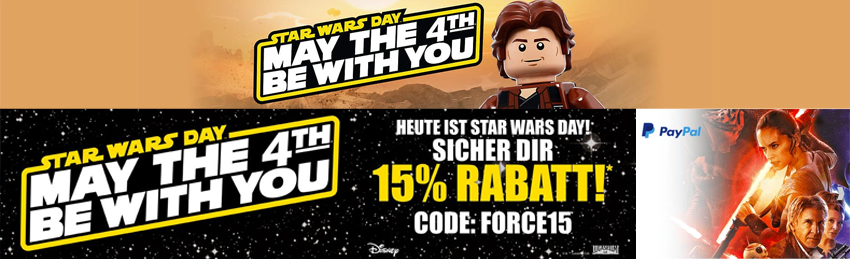 May the 4th be with you » Die 21 besten Schnäppchen zum Star Wars Tag 👾🌌🚀