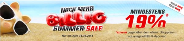 Redcoon Summer Sale - 19% sparen in ausgewählten Kategorien *UPDATE2*