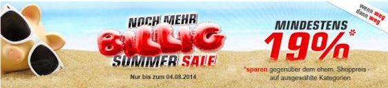 Redcoon Summer Sale - 19% sparen in ausgewählten Kategorien *UPDATE2*