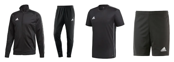 Adidas Core 18-Set für 41€ - 4-tlg. Trainings-Set in verschiedenen Farben