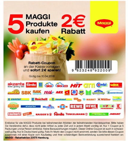 Top 10 Supermarkt-Schnäppchen der KW 9 - z. B. 1l Hohes C für 0,88€