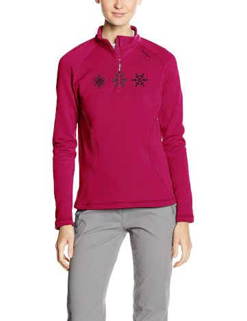 Odlo Damen Midlayer 1/2 Zip Glade Pullover, XL
