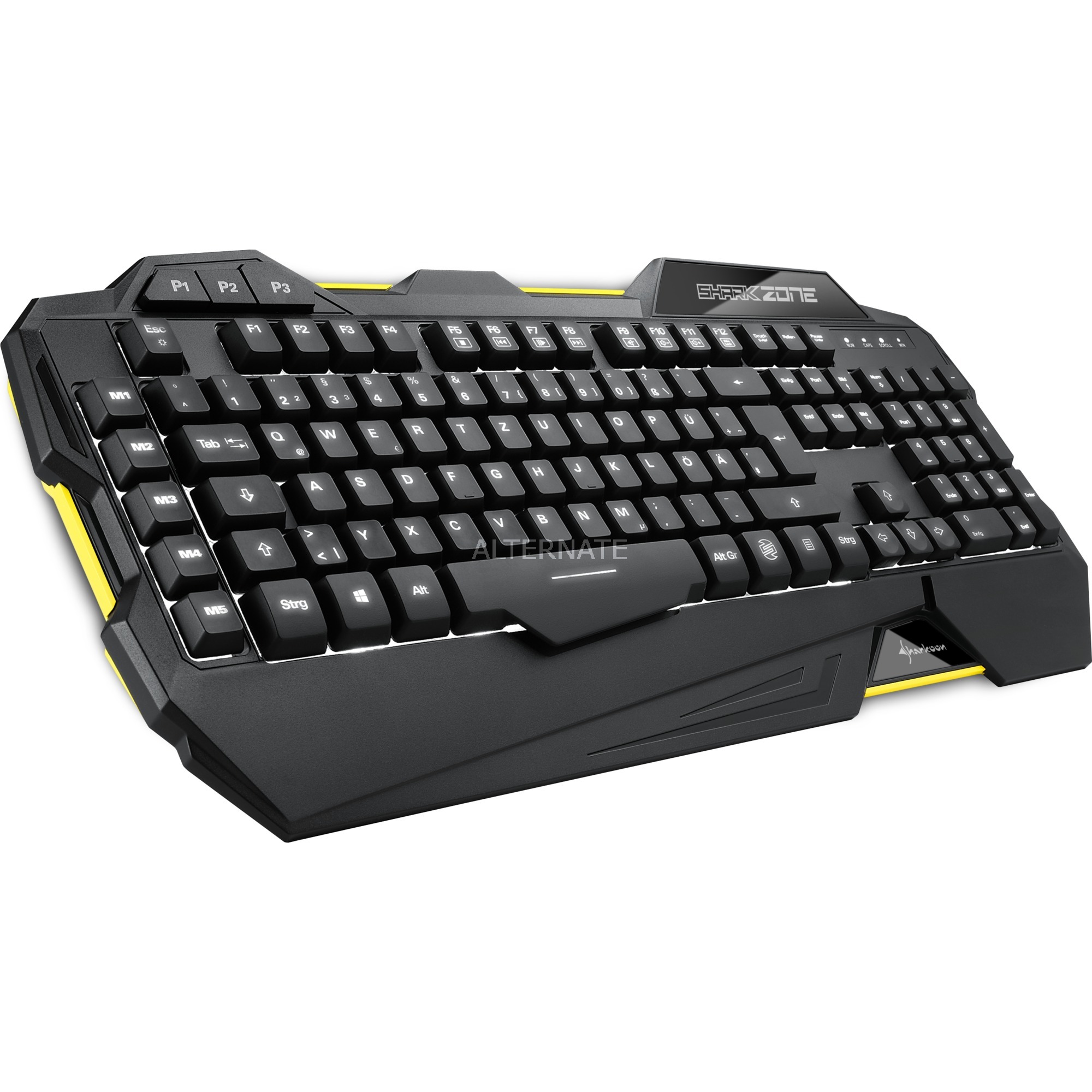 Sharkoon SHARK ZONE K30 Gaming Tastatur für 19,99 EUR inkl. Versand