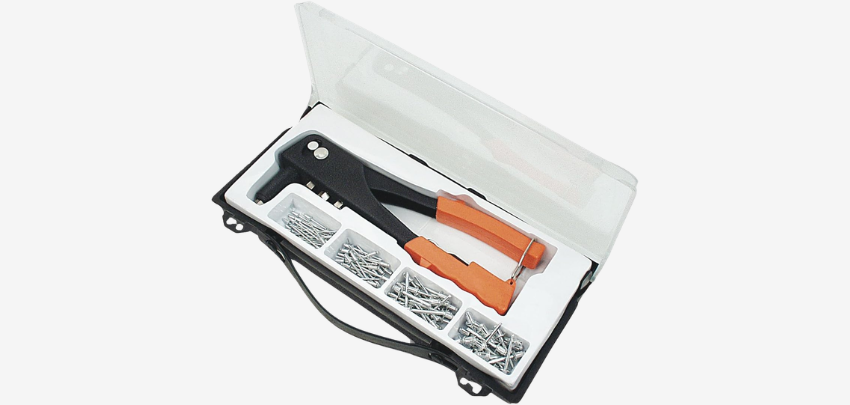 Einfaches Nieten für eure Heimwerker-Projekte! 🛠️ Brüder Mannesmann Blindnietzange Set für 8€ 🧰