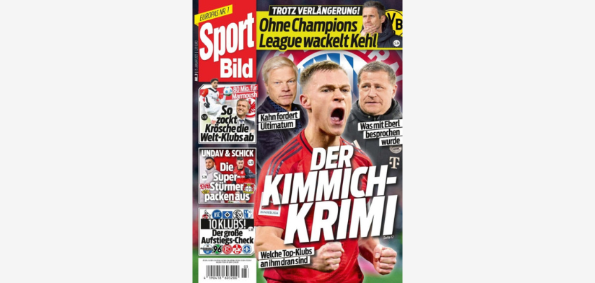 6 Ausgaben Sport Bild für 6,90€ - keine Kündigung notwendig