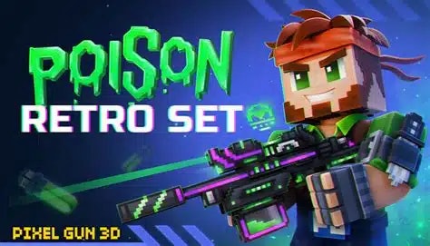 Pixel Gun 3D: Poison Retro Set gratis bei Epic Games