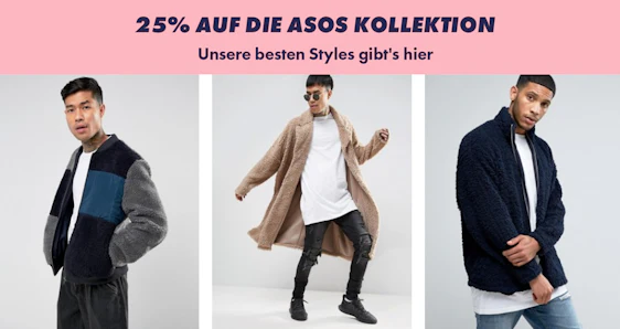 25% auf die gesamte Asos Kollektion - z.B. helle Röhrenjeans für 28€