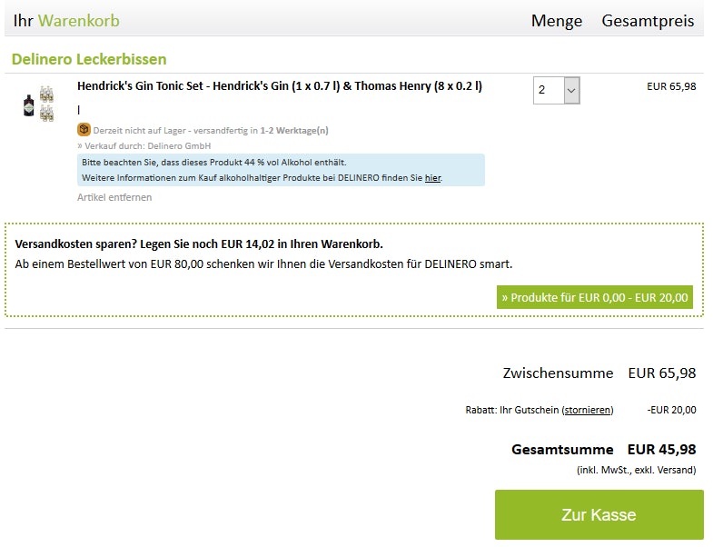 warenkorb-delinero