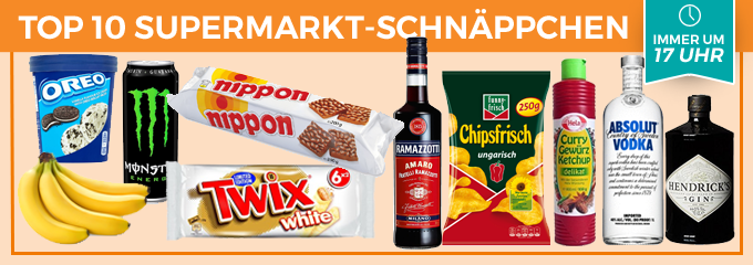 Top 10 Supermarkt Schnäppchen der KW 9 - z. B. iTunes-Karten mit bis zu 20€ Bonus