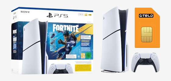 Playstation 5 Slim inkl. Fortnite 💸 mit 100GB otelo Vodafone-Tarif für effektiv 3,40€/Monat