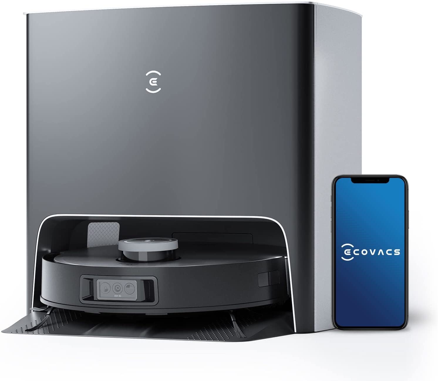 Ecovacs Deebot X1 Turbo für 769€ - Saugroboter mit 5000Pa Saugleistung &amp; Wischfunktion, 4L Auto-Reinigungsstation 