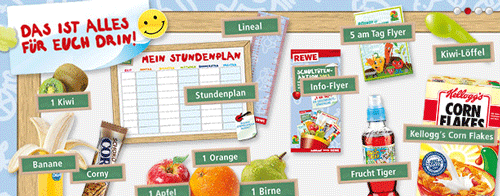 REWE - kostenlose Schultüten für Erstklässler