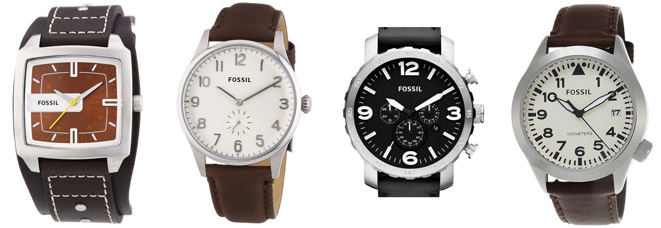 Günstige Fossil Uhren bei Amazon - für Damen und Herren