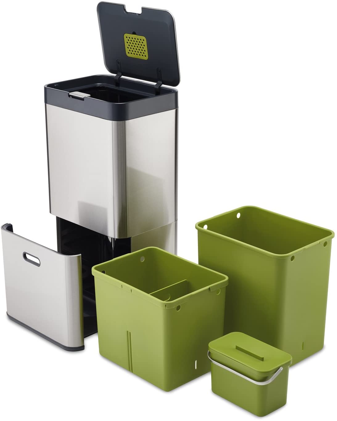 Joseph Joseph Totem Max für 179€ - Mülltrennungs- und Recyclingeinheit, 60 Liter