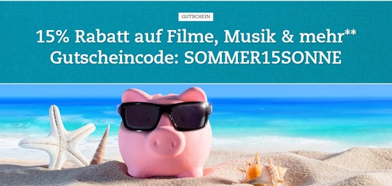 Thalia: 15% Rabatt auf Filme, Musik, Spielwaren und mehr