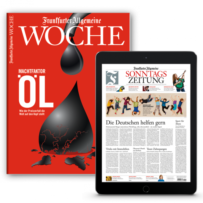 FAZ digital + print 6 Wochen kostenlos testen – keine Kündigung notwendig