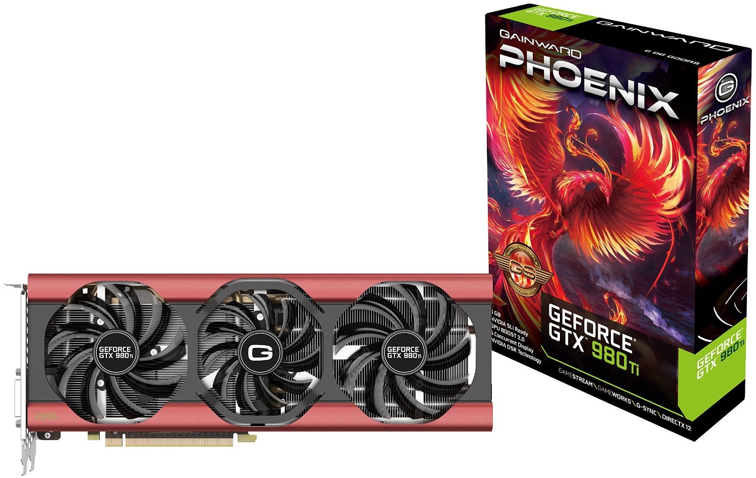 Gainward GeForce GTX 980 Ti Phoenix Golden Sample ab 399€ - Grafikkarte mit PCI-e, 6GB GDDR5, HDMI, DVI und Display Port