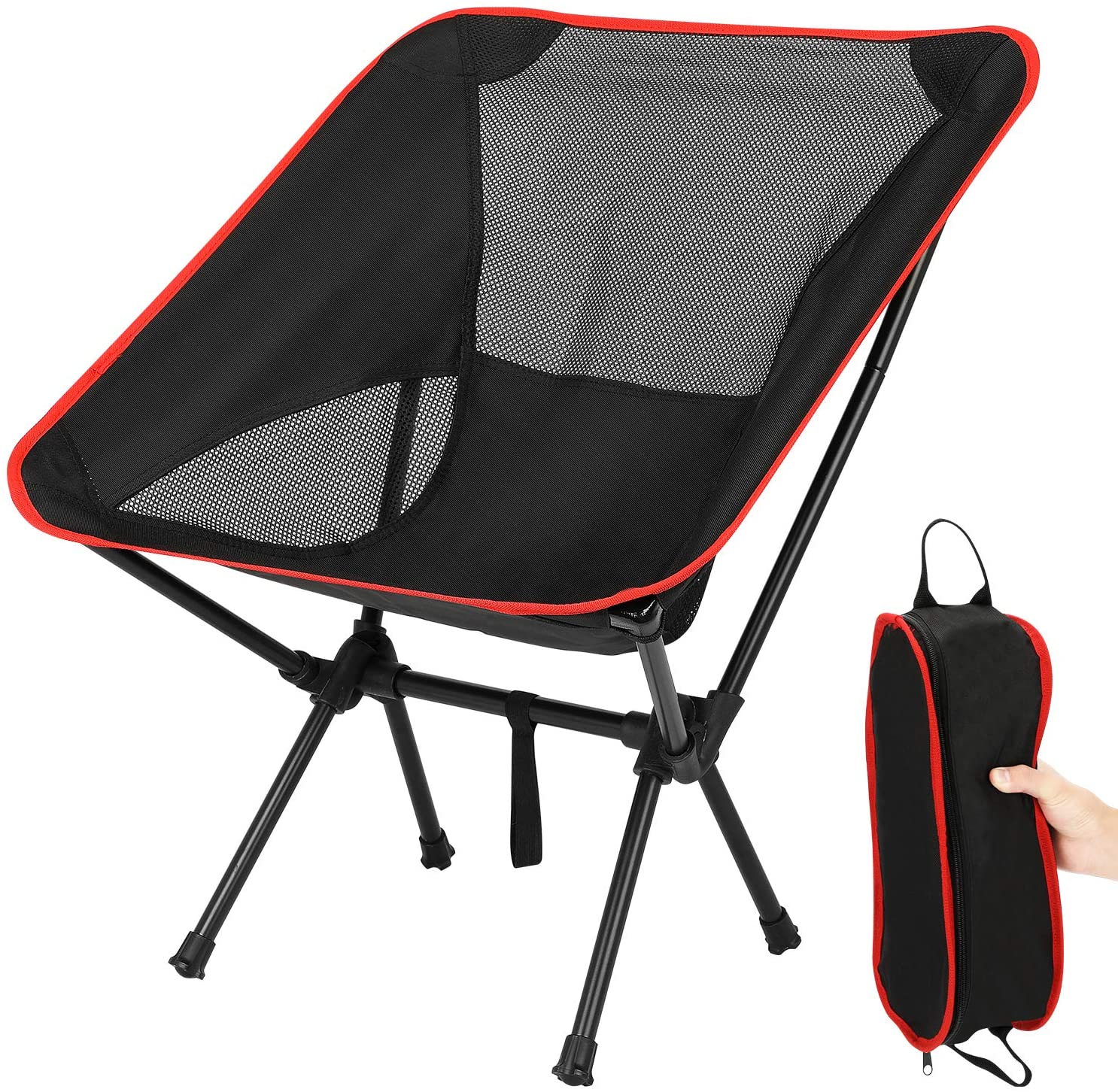 Txin faltbarer Campingstuhl (bis 120kg) in 3 Farben für je 21,99€ (statt 30€)