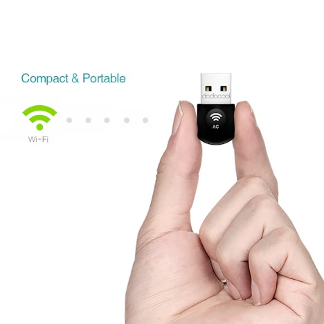 Amazon: AC600 Dual Band Wlan Stick WiFi Adapter für 7,69€